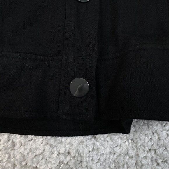 Cabi Ava Snap Button Ponte Jacket Black - Picture 8 of 13